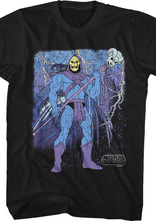 Vintage Skeletor Poster Masters of the Universe T-Shirt - main product image