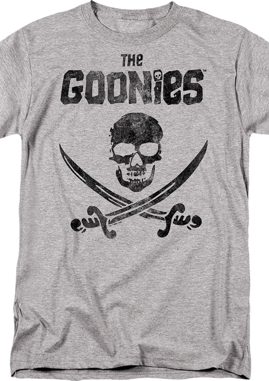 Vintage Skull & Crossed Swords Goonies T-Shirt - main product image