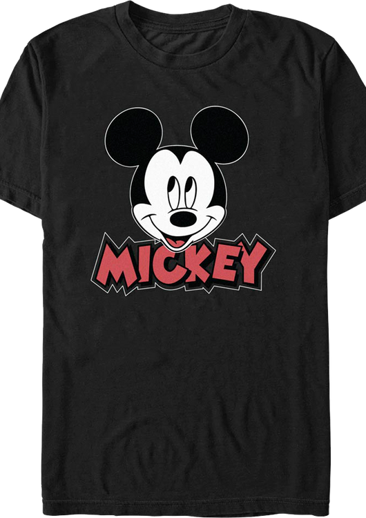 Vintage Smile Mickey Mouse T-Shirt - main product image