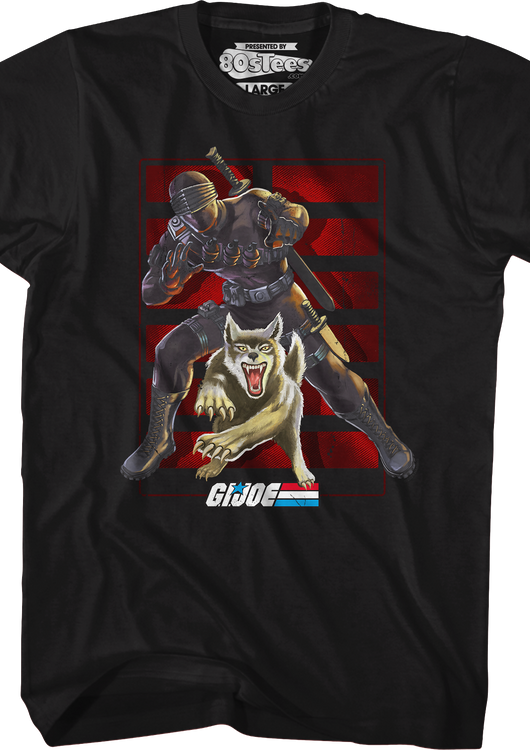 Vintage Snake Eyes & Timber GI Joe T-Shirt - main product image