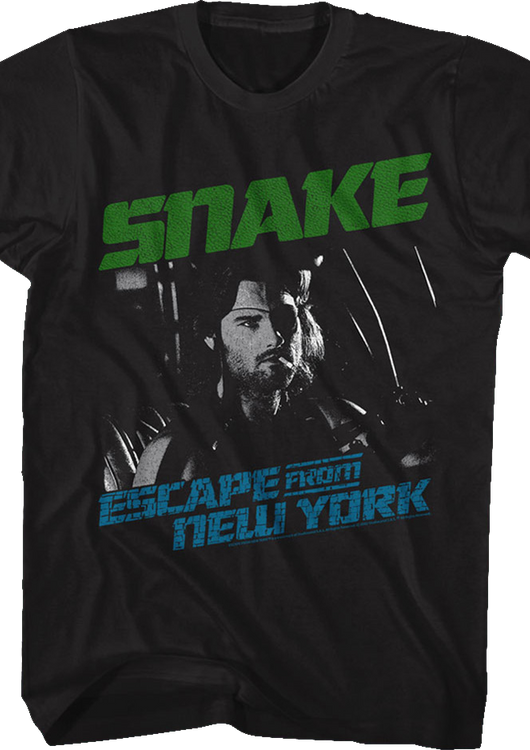 Vintage Snake Plissken Escape From New York T-Shirt - main product image