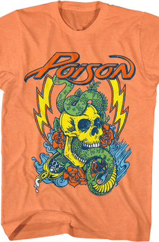 Vintage Snake & Skull Poison T-Shirt