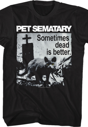 Vintage Sometimes Dead Is Better Pet Sematary T-Shirt