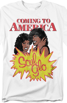 Vintage Soul Glo Advertisement Coming To America T-Shirt