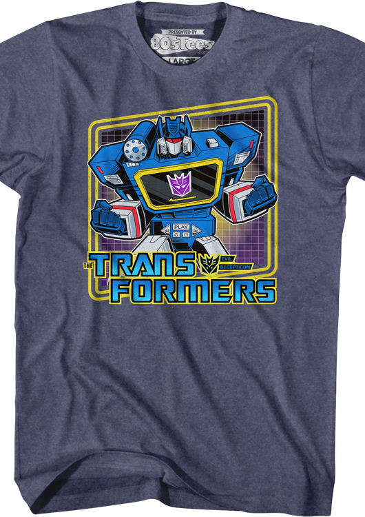 Vintage Soundwave Transformers T-Shirt - main product image