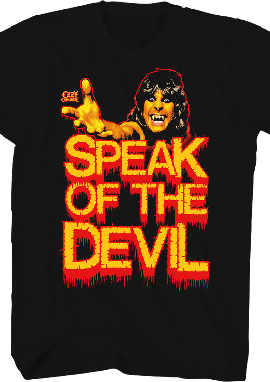 Vintage Speak of the Devil Ozzy Osbourne T-Shirt - main product image