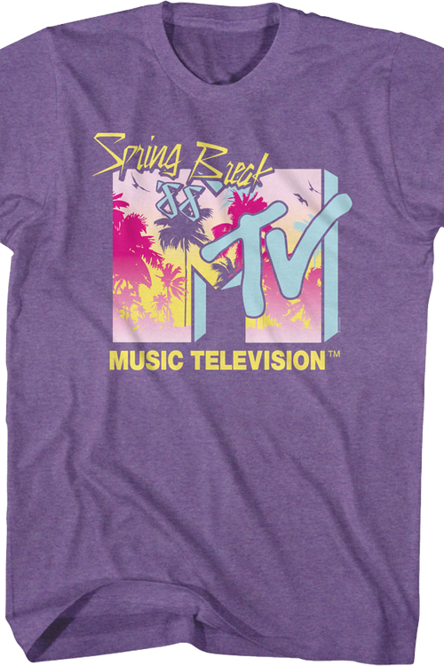 Vintage Spring Break '88 MTV Shirtmain product image