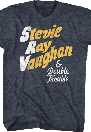 Vintage Stevie Ray Vaughan And Double Trouble T-Shirt