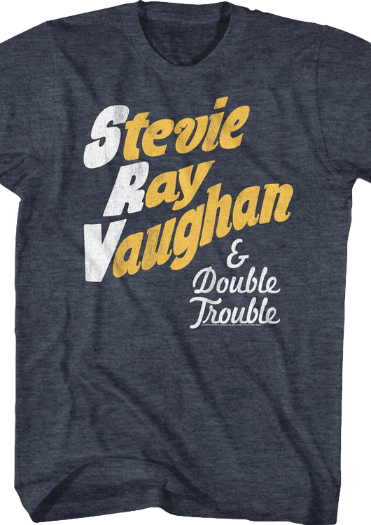 Vintage Stevie Ray Vaughan And Double Trouble T-Shirt - main product image