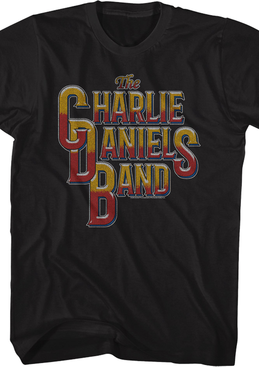 Vintage Style Logo Charlie Daniels Band T-Shirt - main product image