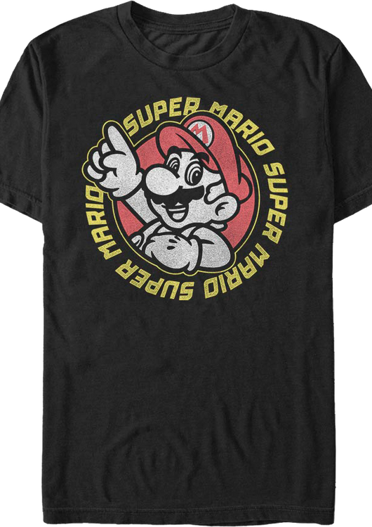 Vintage Super Mario Nintendo T-Shirt - main product image