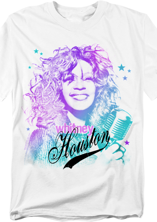 Vintage Superstar Whitney Houston T-Shirt - main product image