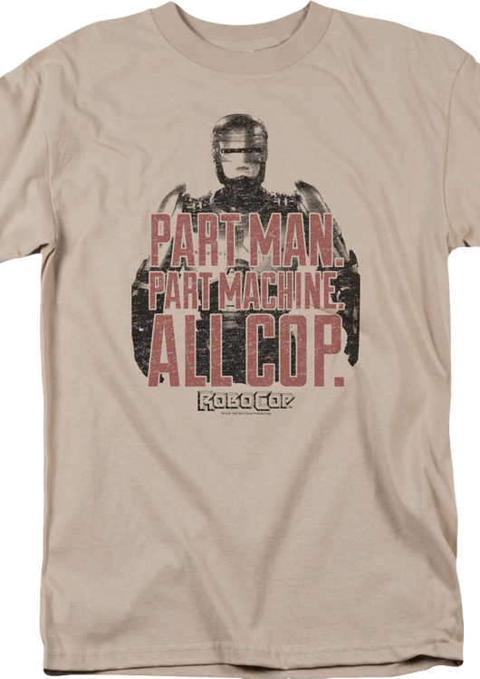 Vintage Tagline Robocop T-Shirt - main product image