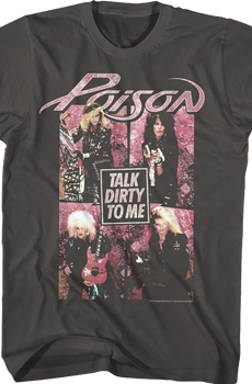 Vintage Talk Dirty To Me Poison T-Shirt