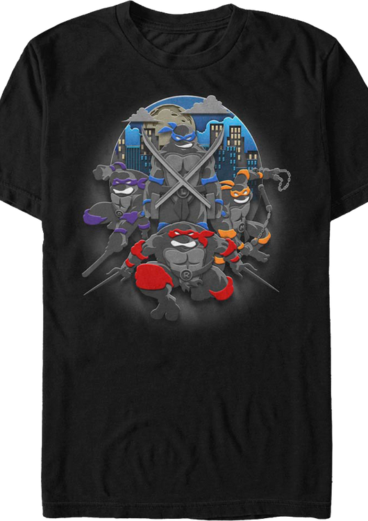 Vintage Teenage Mutant Ninja Turtles T-Shirt - main product image