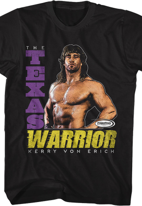 Vintage Texas Warrior Kerry Von Erich T-Shirt