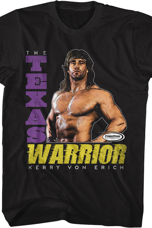 Vintage Texas Warrior Kerry Von Erich T-Shirtmain product image