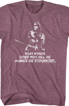 Vintage That Which Does Not Kill Us Conan The Barbarian T-Shirt
