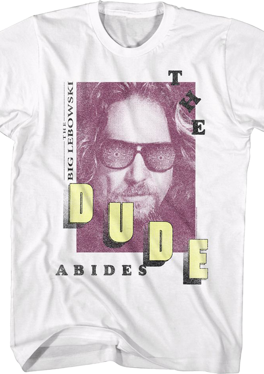 Vintage The Dude Abides Big Lebowski T-Shirt - main product image