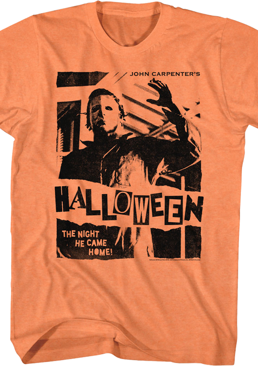 Vintage The Night Michael Myers Came Home Halloween T-Shirt - main product image