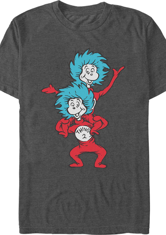 Vintage Thing 1 & Thing 2 Dr. Seuss T-Shirt - main product image