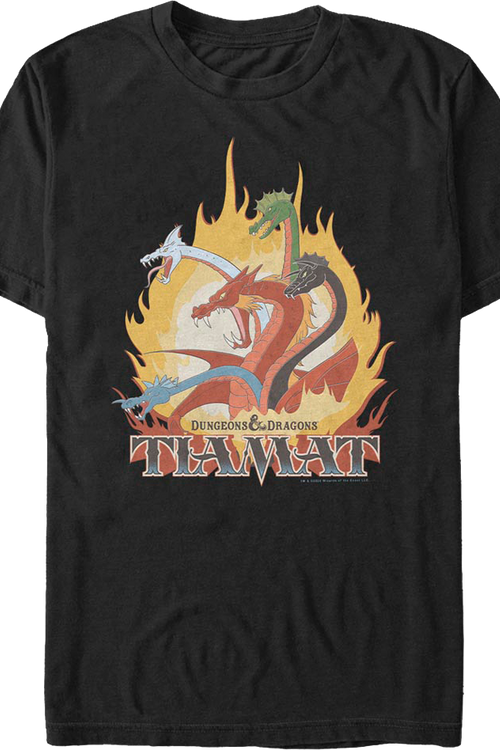 Vintage Tiamat Dungeons & Dragons T-Shirtmain product image