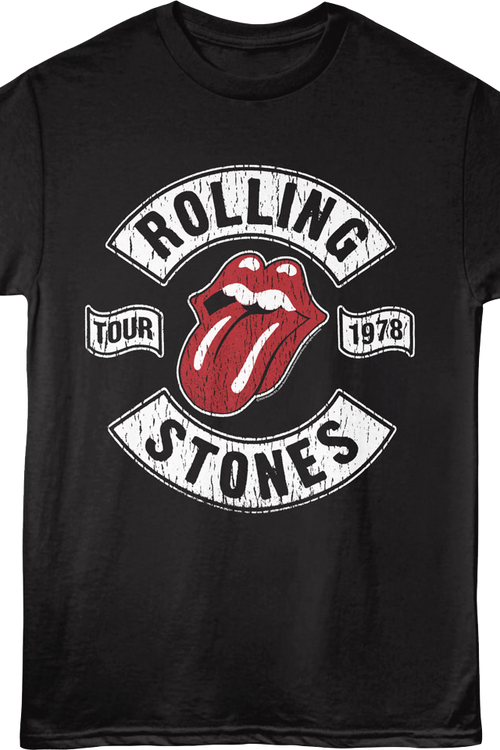 Vintage Tour 1978 Rolling Stones T-Shirtmain product image