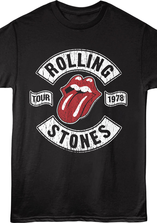 Vintage Tour 1978 Rolling Stones T-Shirt - main product image