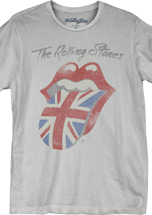 Vintage Union Jack Tongue Rolling Stones T-Shirt - main product image