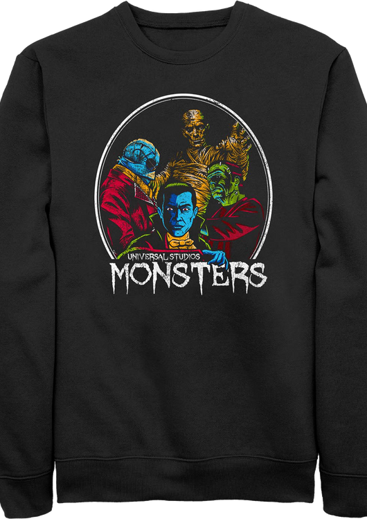 Vintage Universal Monsters Sweatshirt - main product image