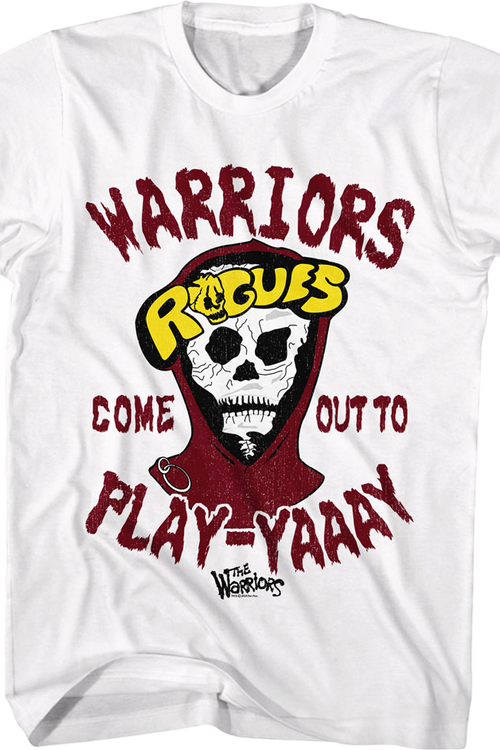 Vintage warriors shirt top