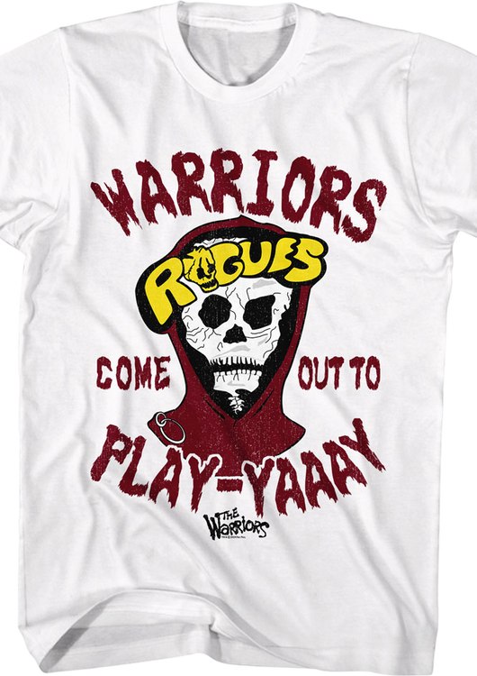 Vintage Warriors Come Out To Play-Yaaay Warriors T-Shirt - main product image