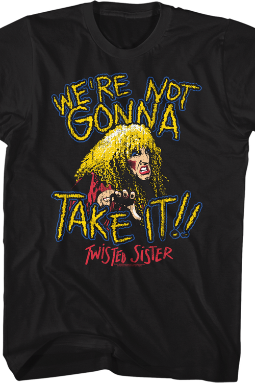 Vintage We're Not Gonna Take It Twisted Sister T-Shirtmain product image