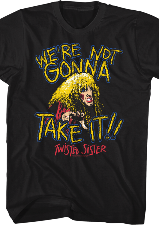 Vintage We're Not Gonna Take It Twisted Sister T-Shirt - main product image