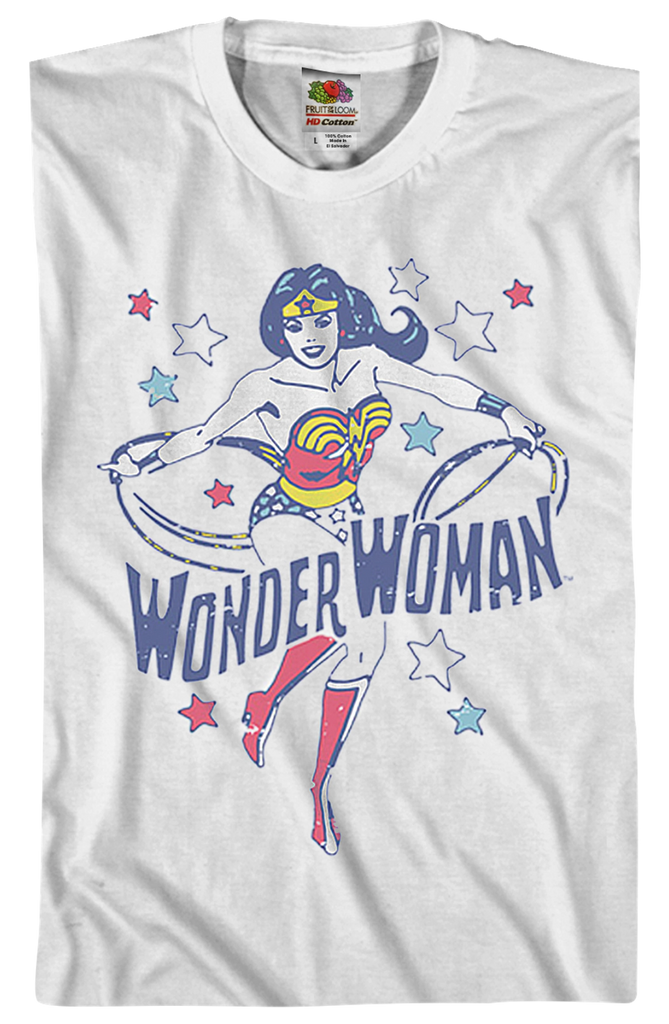 Vintage Wonder Woman TShirt Men's