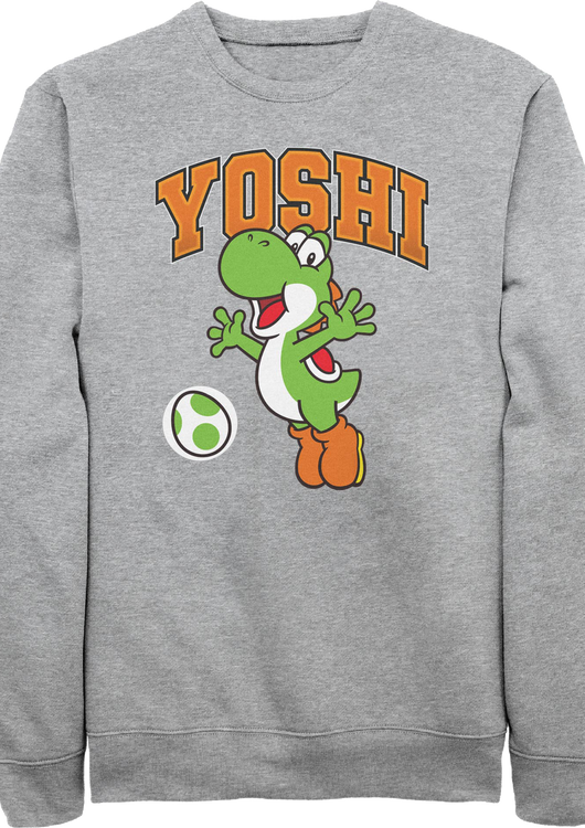 Vintage Yoshi Egg Super Mario Bros. Nintendo Sweatshirt - main product image
