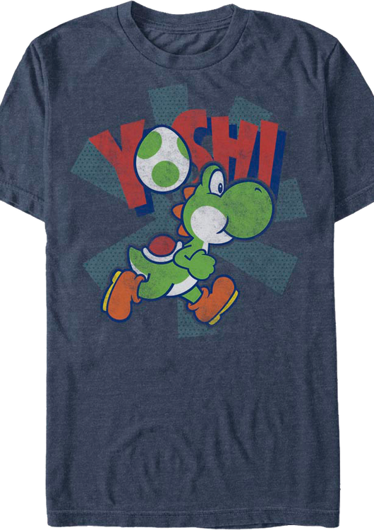 Vintage Yoshi Super Mario Bros. T-Shirt - main product image