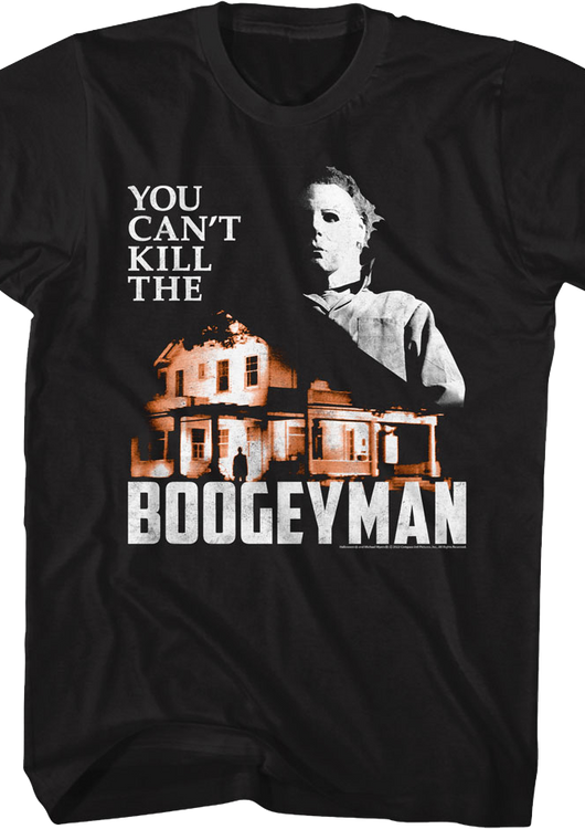 Vintage You Can't Kill The Boogeyman Halloween T-Shirt - main product image