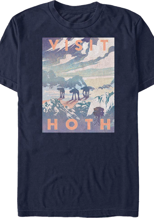 Visit Hoth Star Wars T-Shirt - main product image