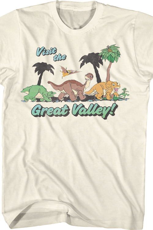 Visit the Great Valley Land Before Time T-Shirtmain product image