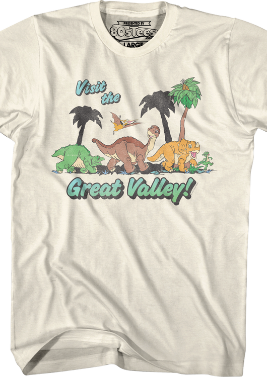 Visit the Great Valley Land Before Time T-Shirt - main product image