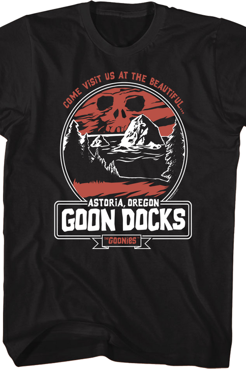 Visit Us At The Beautiful Goon Docks Goonies T-Shirtmain product image