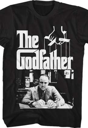 Vito Corleone Black And White Photo Godfather T-Shirt