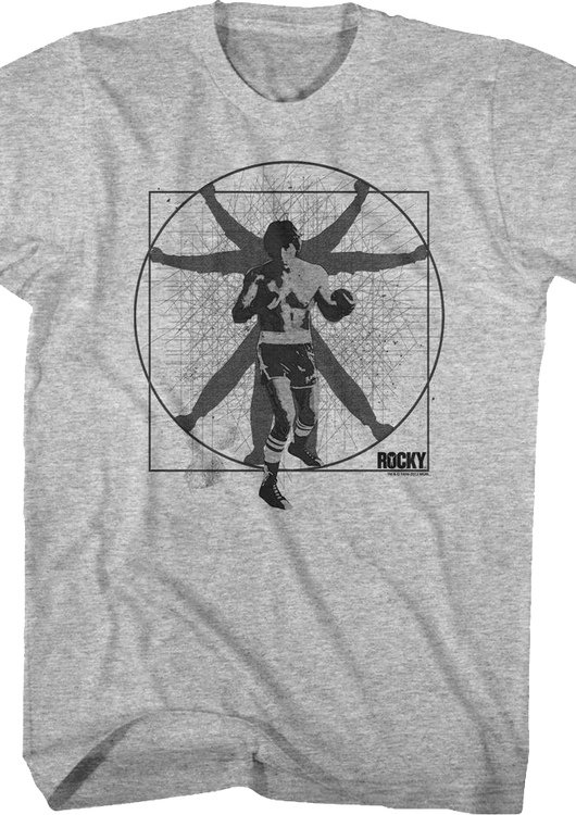 Vitruvian Rocky T-Shirt - main product image
