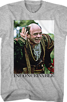 Vizzini Inconceivable Princess Bride T-Shirt