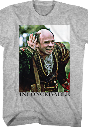 Vizzini Inconceivable Princess Bride T-Shirt