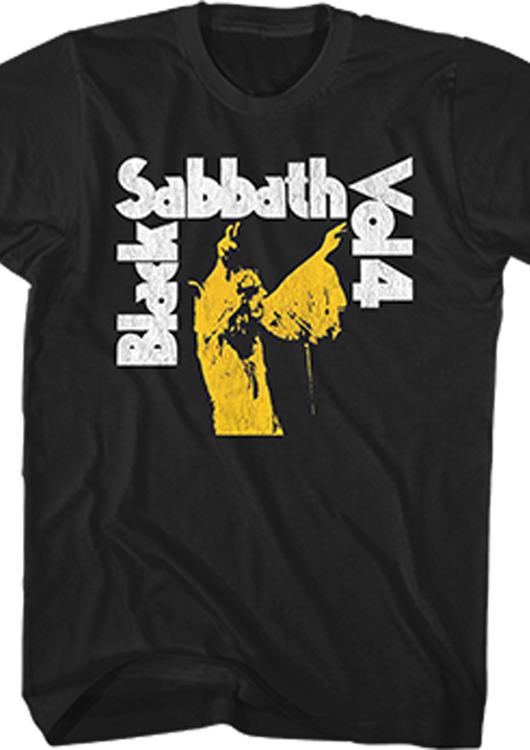 Vol. 4 Black Sabbath T-Shirt - main product image
