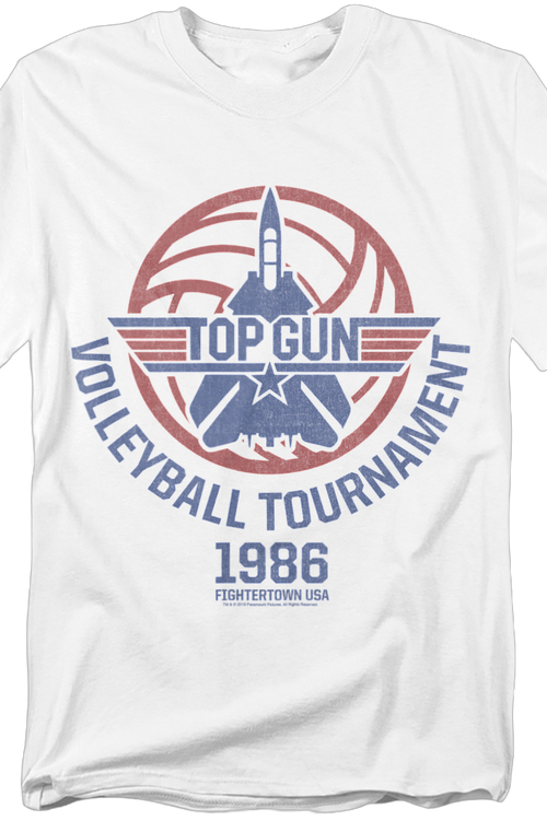 Volleyball Tournament Top Gun T-Shirtmain product image