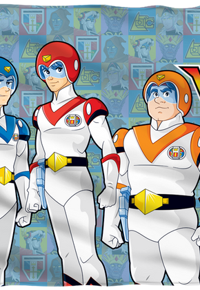 Voltron 36 x 58 Fleece Blanket