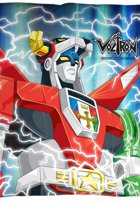 Voltron Throw Pillow